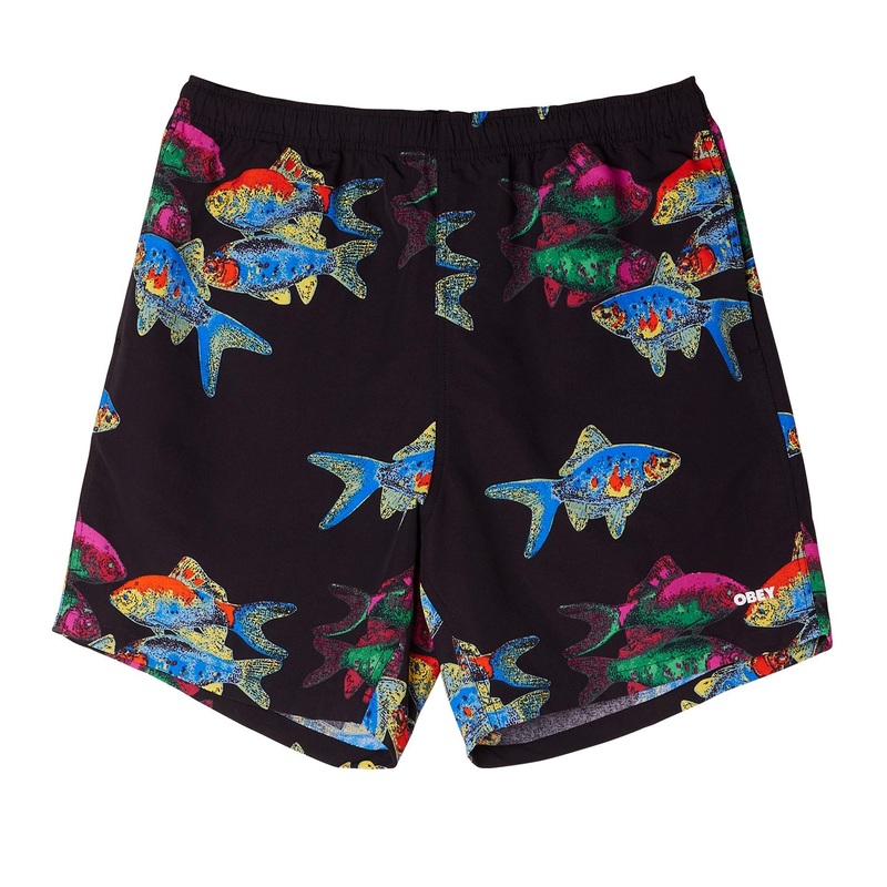 OBEY EASY FISHBOWL SHORT – BLACK SMALL