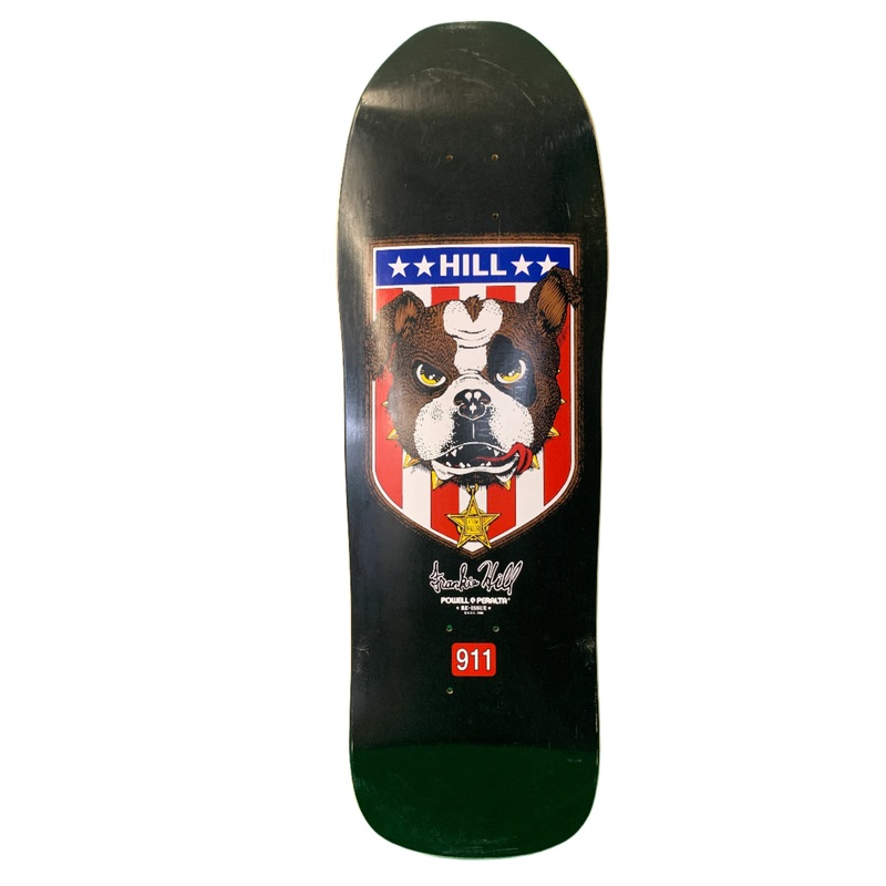 Powell Peralta Frankie Hill Bulldog Black 2006 Re-Issue Classic Skateboard Deck