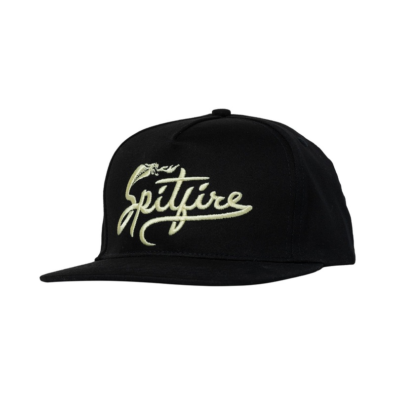 Spitfire Snake Classic Snapback Hat O/S Black