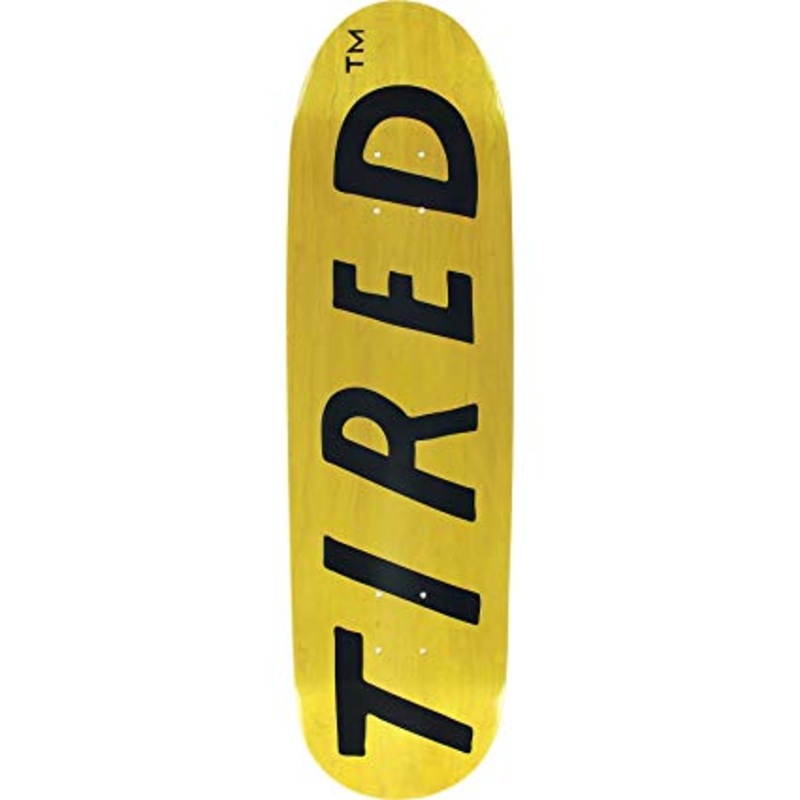 TIRED UPCASE LOGO ON DEAL (8.75″) 8.75″