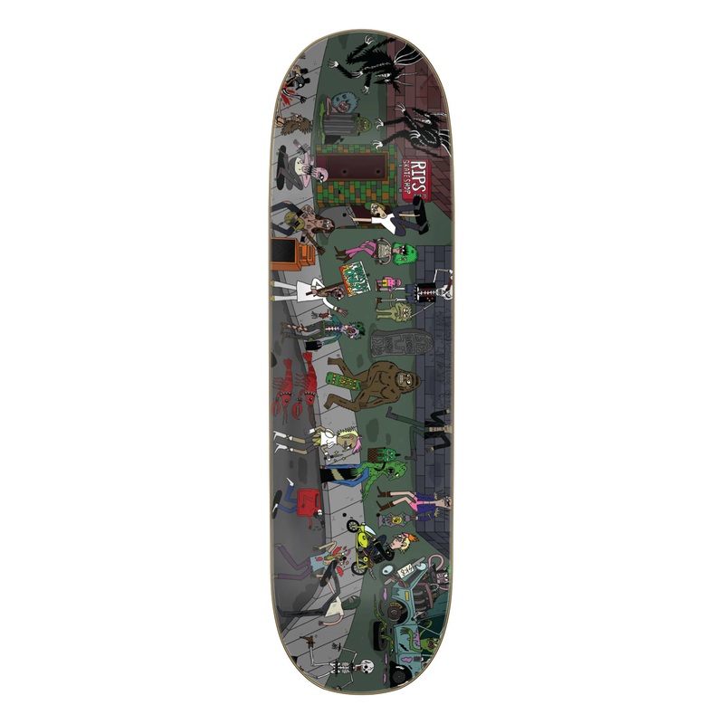 9.0in Kimbel Shred Party Deux Creature Skateboard Deck