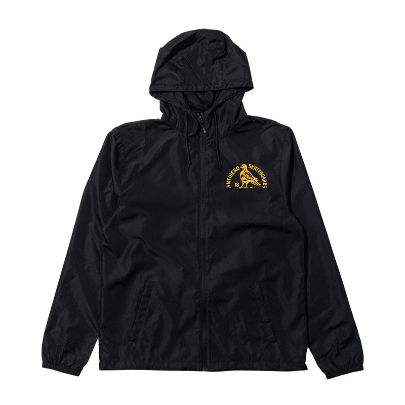 Antihero Rock Dove Zip-Up Jacket S Black/Yellow