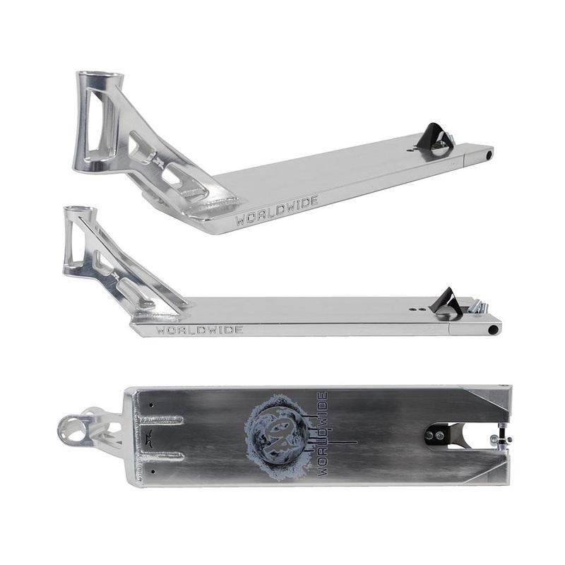 AO Worldwide Scooter Deck 5.8 x 21.5 – Chrome