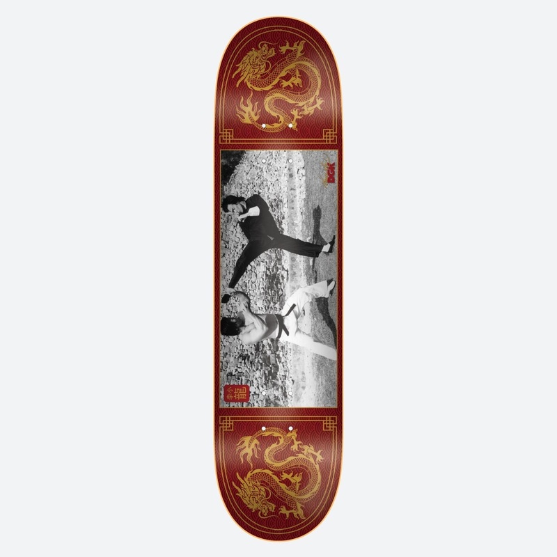 DGK X BRUCE LEE DECK DOUBLE DRAGON (8″) 8″