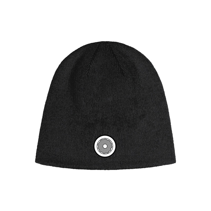 DS icon skull beanie Black