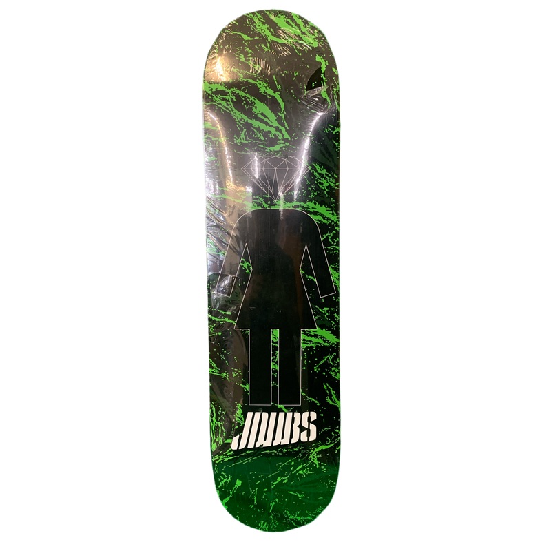 Girl x Diamond Jeron Wilson Shoe Series II Black/Green 7.63″ Classic Skateboard Deck