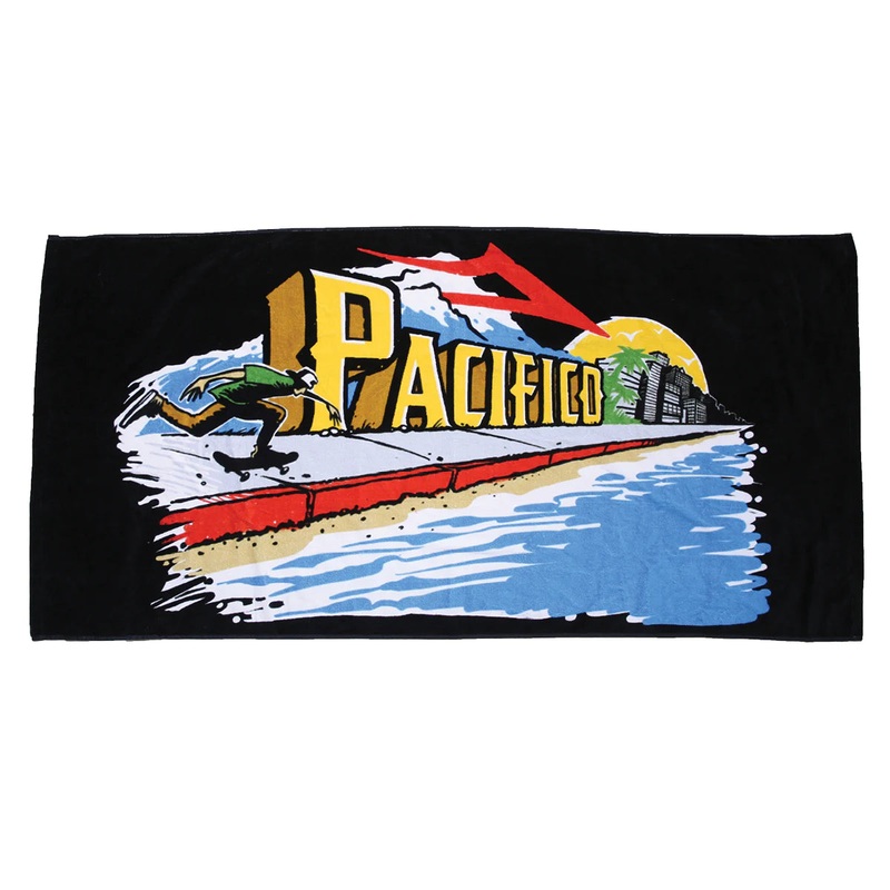 Lakai Push Beach Towel – Black