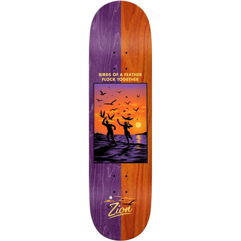 Real – Zion Wright Bright Side 8.5 – Skateboard Deck