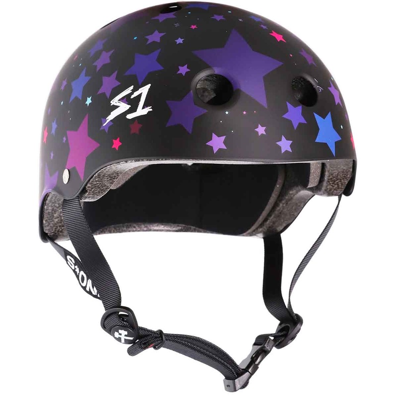 S1 Lifer Helmet – Black Matte Star X-Small (20.5″) Black