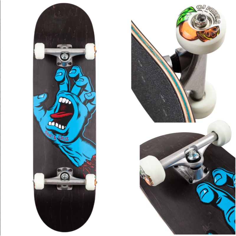 SANTA CRUZ COMPLETE SCREAMING HAND (8.6″) 8.6″
