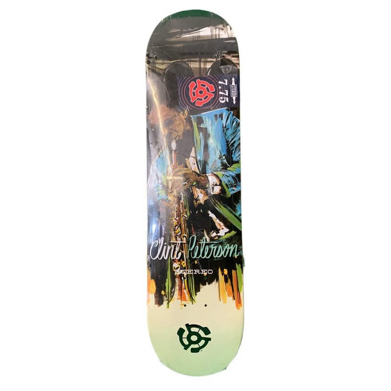 Stereo Clint Peterson Jazz 101 7.75″ Classic Skateboard Deck