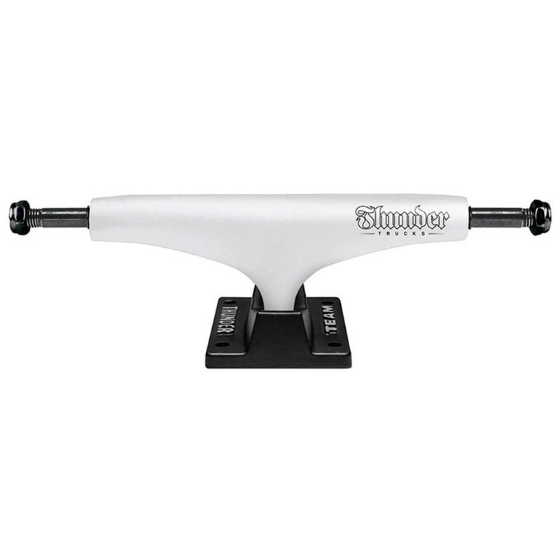 THUNDER TRUCKS ONYX MATTE WHITE/BLACK 147