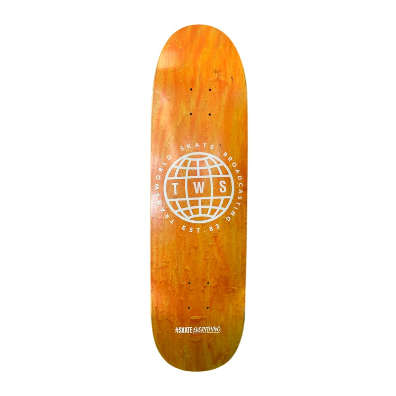 Transworld Team Logo Cruiser Shaped 8.75″ Classic Skateboard Deck