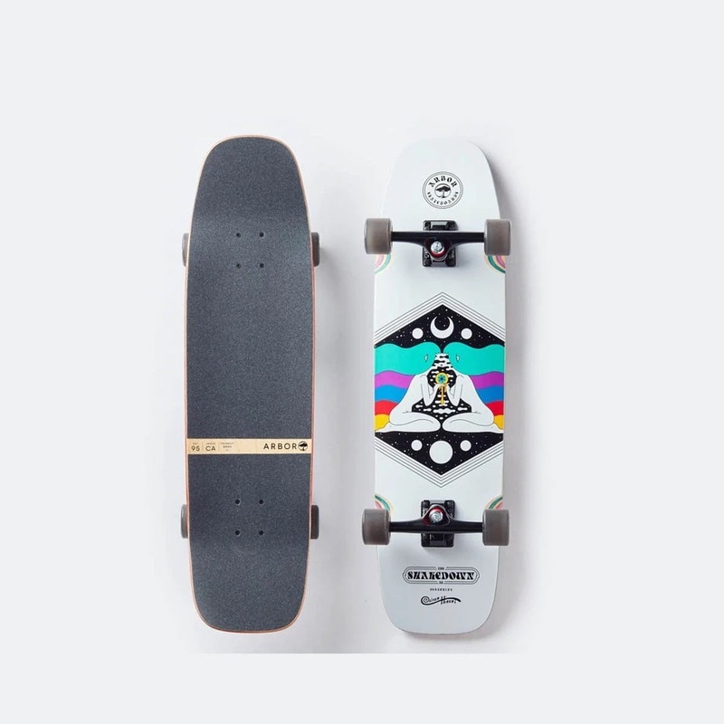 Arbor Shakedown Crosscut 34 Complete Longboard – 9.0″