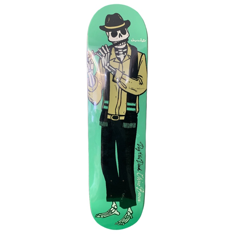 Chocolate Day of the Dead Series Chico Brenes 7.6″ Classic Skateboard Deck