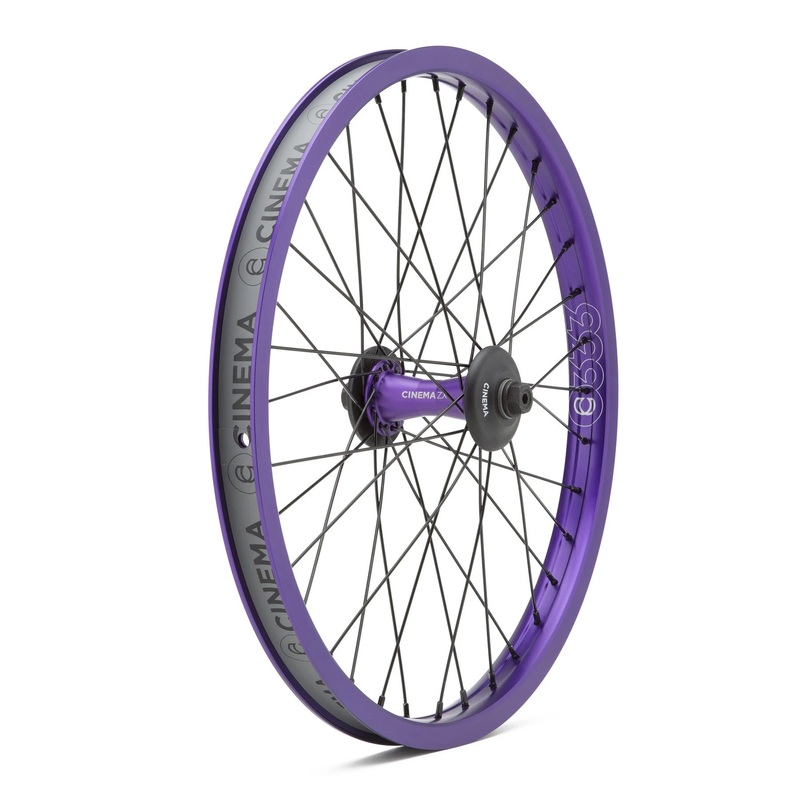 Cinema BMX ZX 333 Front Wheel – Purple