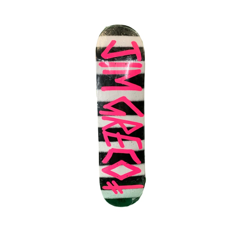Deathwish Jim Greco Gang Name Stripes 2009 7.8″ Classic Skateboard Deck