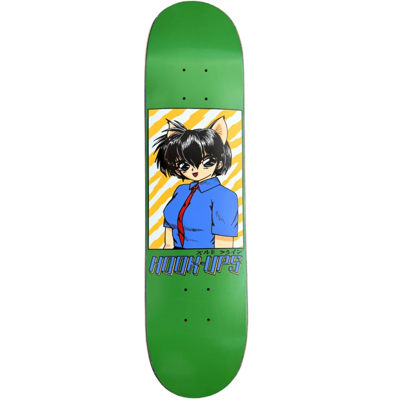 Hook-Ups Cat Girl 2 Skateboard Deck – 7.5″