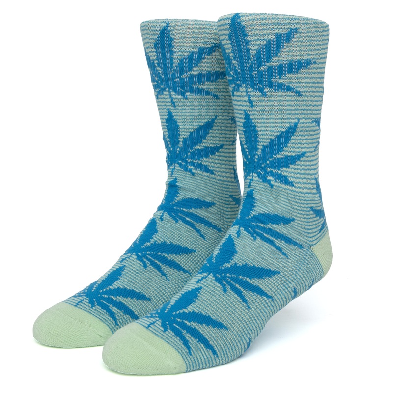 HUF MICRO STRIPE PLANTLIFE SOCK MINT