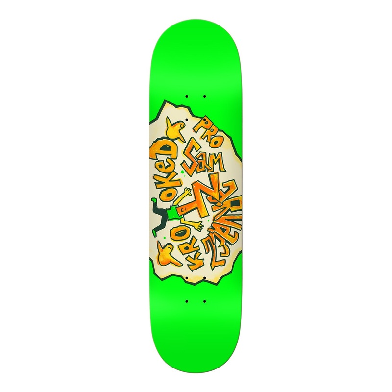 Krooked Sam Narvaez Green Deck 8.5″