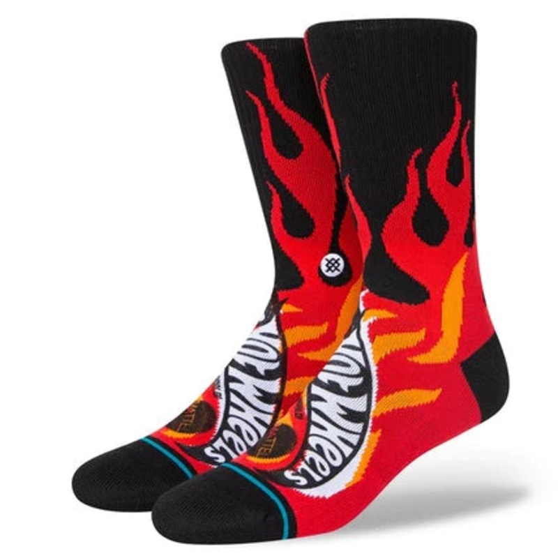 Stance Hot Licks Crew Socks – Black M