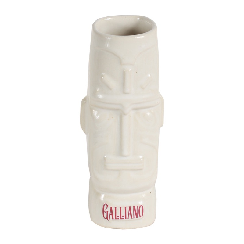 Vintage Galliano Liqueur White Ceramic Tiki Mug