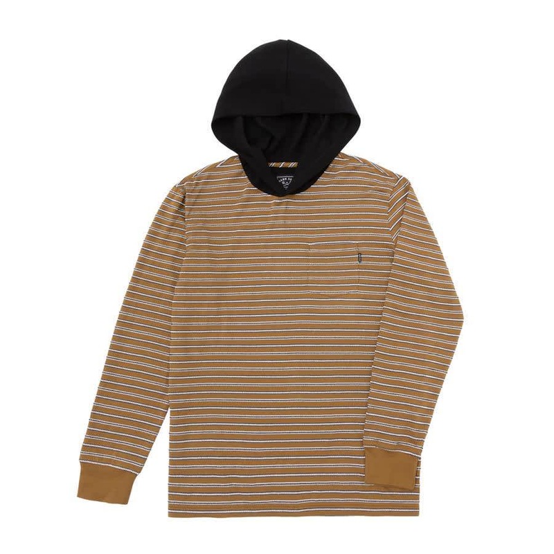 DARK SEAS CARSON KNIT BROWN/NAVY SMALL
