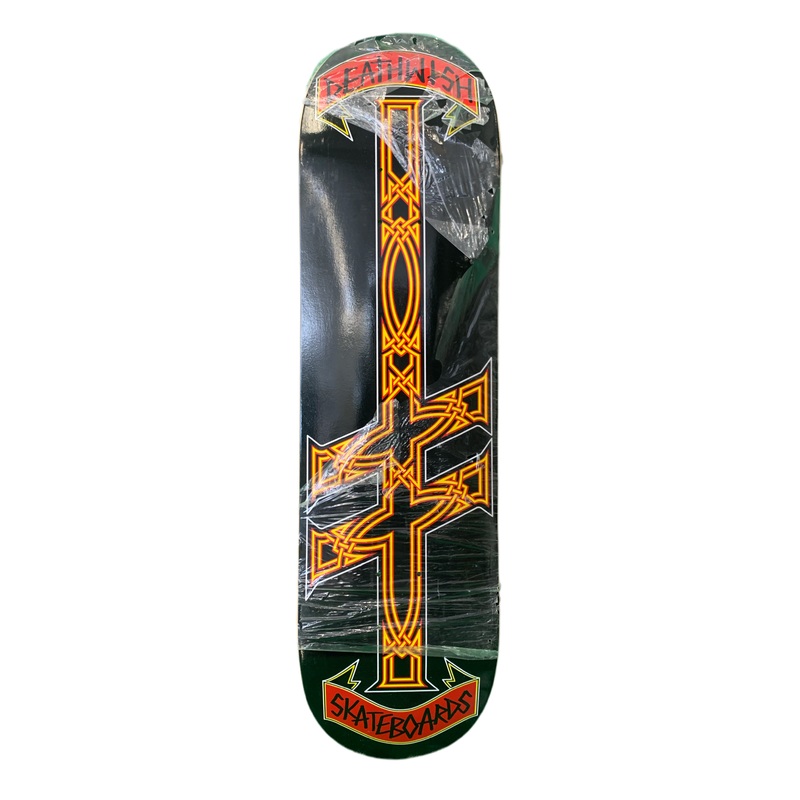 Deathwish Appetite Cross Black 8.5″ Classic Skateboard Deck