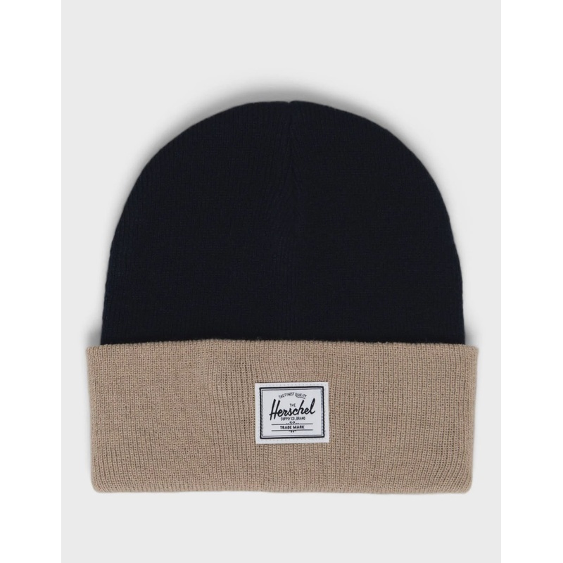 Herschel Elmer Acrylic Beanie – Peacoat/Cobblestone
