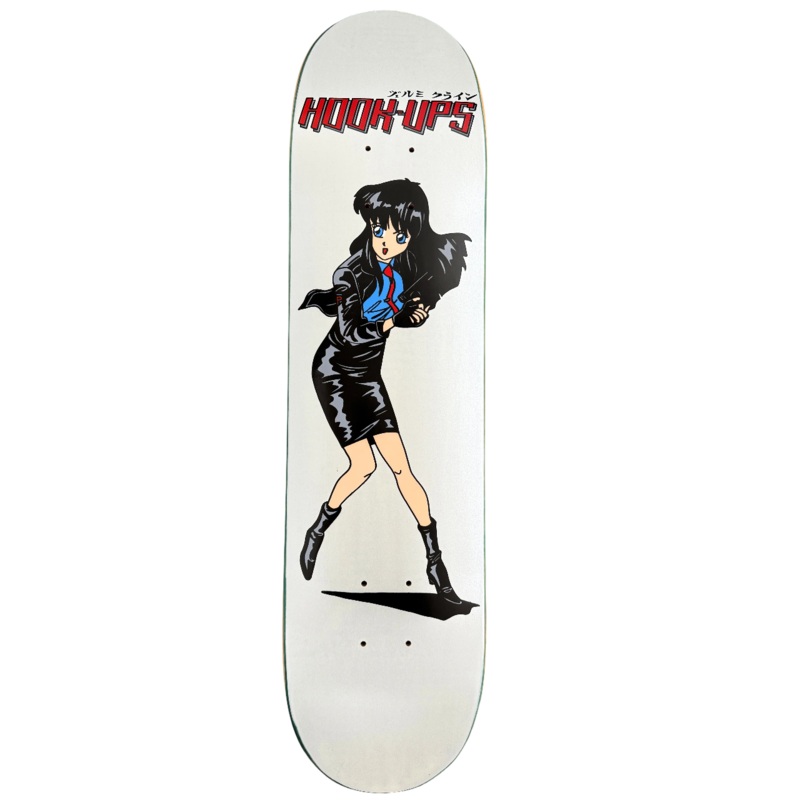 Hook-Ups Police Girl Skateboard Deck – 7.5″