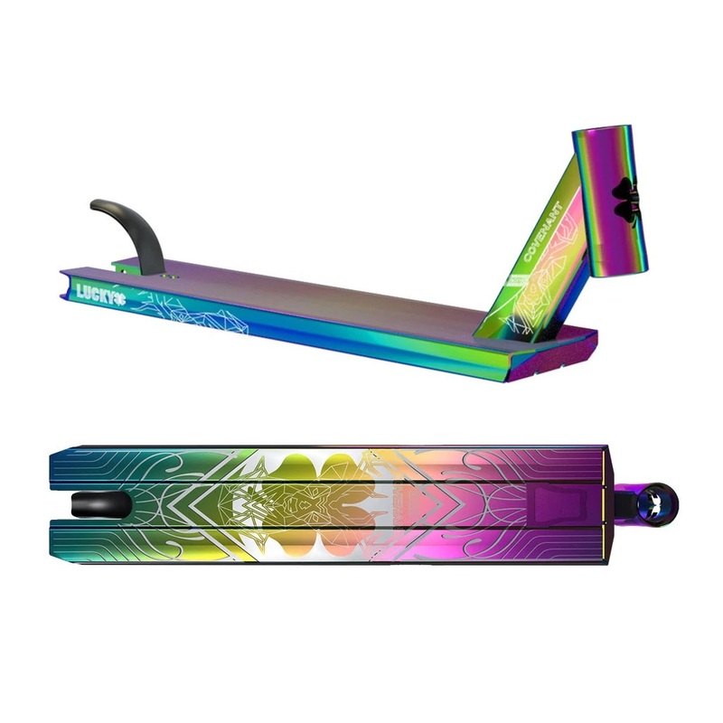 Lucky Covenant Pro Scooter Deck – Neo-Chrome