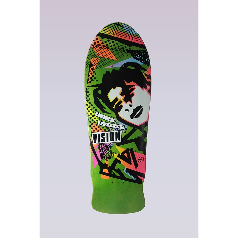 MG – Modern Concave Skateboard Deck – 10″X30.25″ – Lime