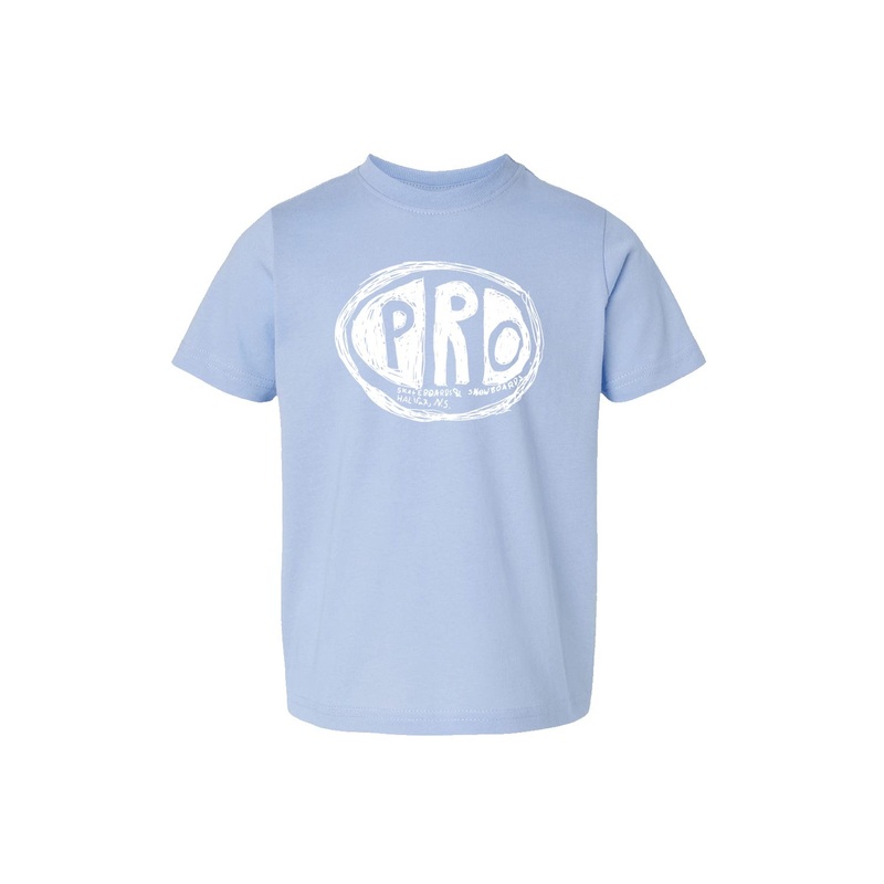 Pro Skates Toddler Scribble T-Shirt – Light Blue 2T