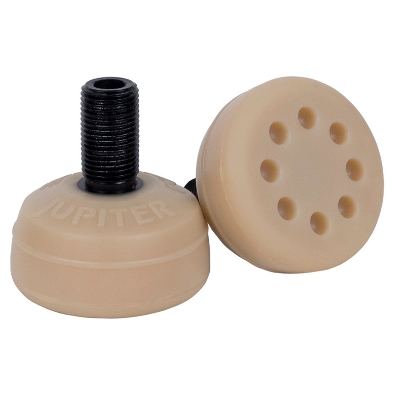 Riedell PowerDyne Jupiter Toe Stops – Natural (Pair)