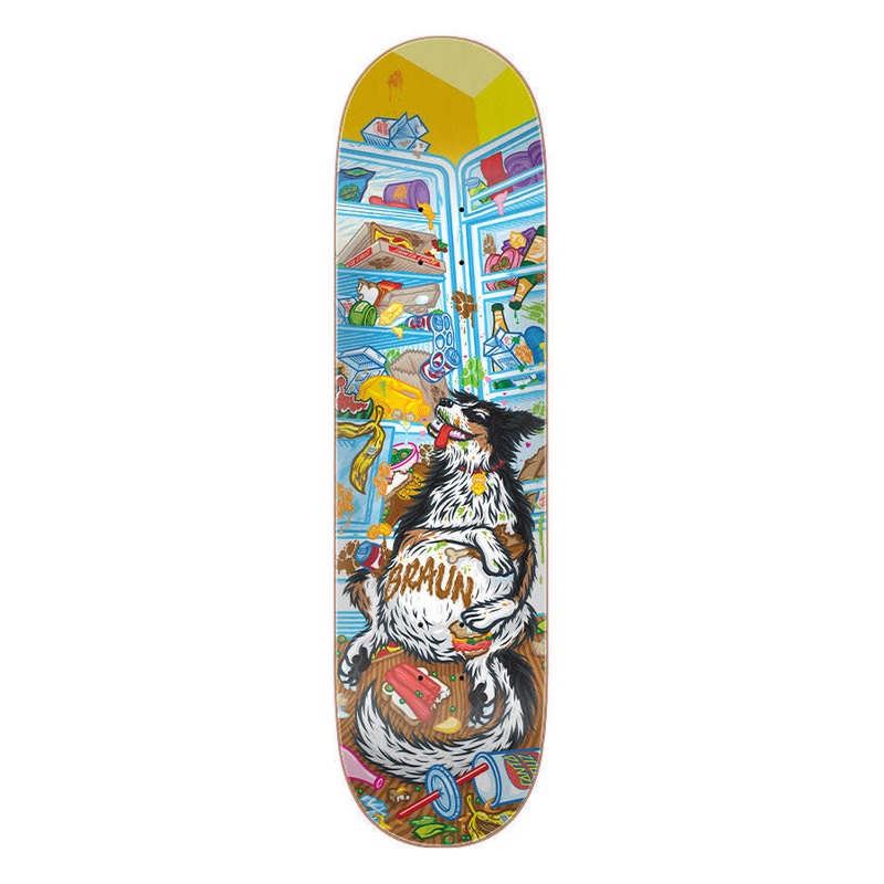 SANTA CRUZ DECK KEVIN BRAUN MUNCHIES EVERSLICK (8.25″) 8.25″