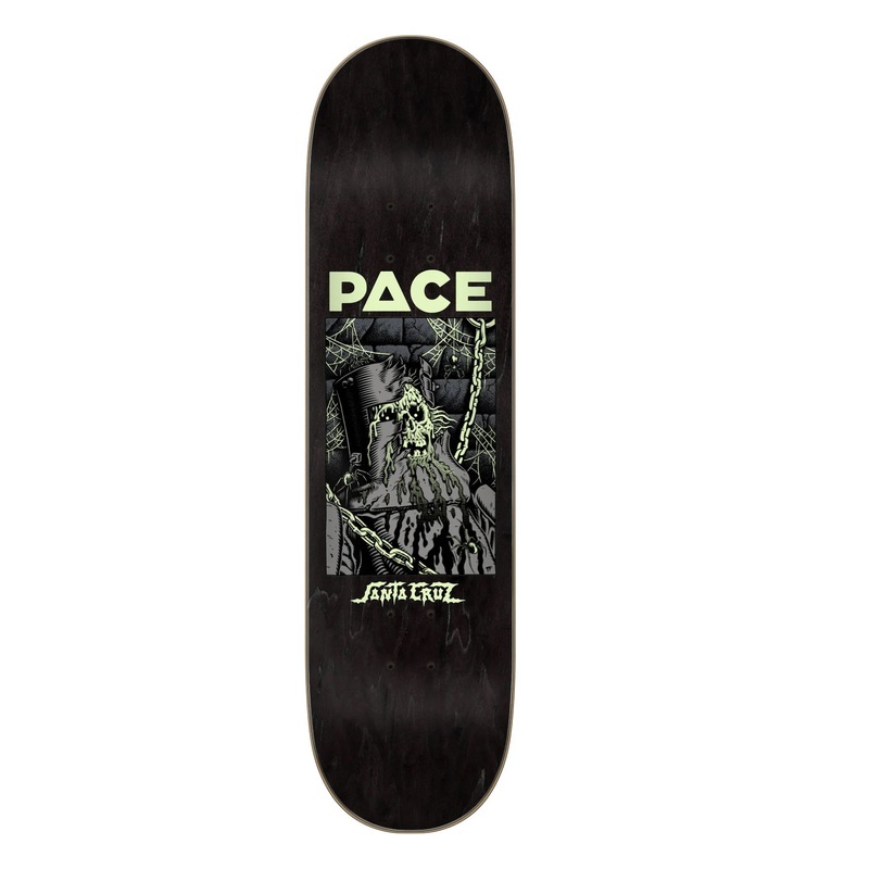 Santa Cruz Pace Dungeon VX Skateboard Deck – 8.25