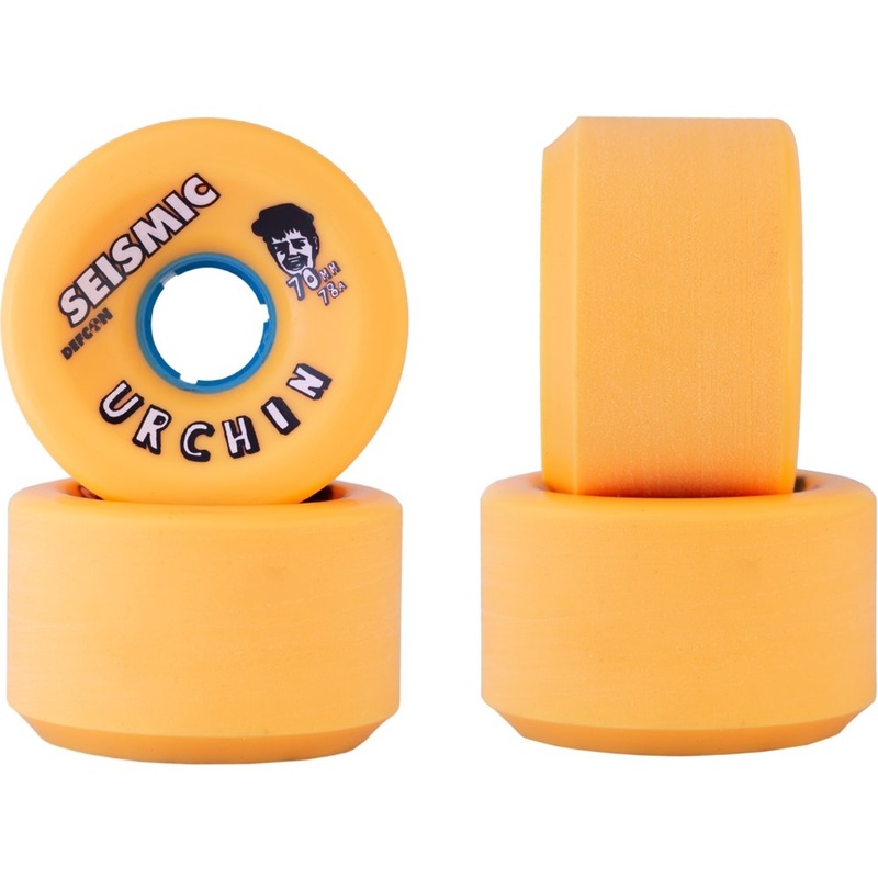 Seismic: 70mm Urchin Defcon Longboard Skateboard Wheel 70mm Stoneground 78a Mango Defcon
