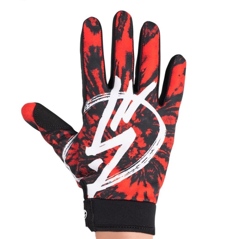 Shadow Conspiracy BMX Jr. Conspire Gloves – Red Tye Die YS