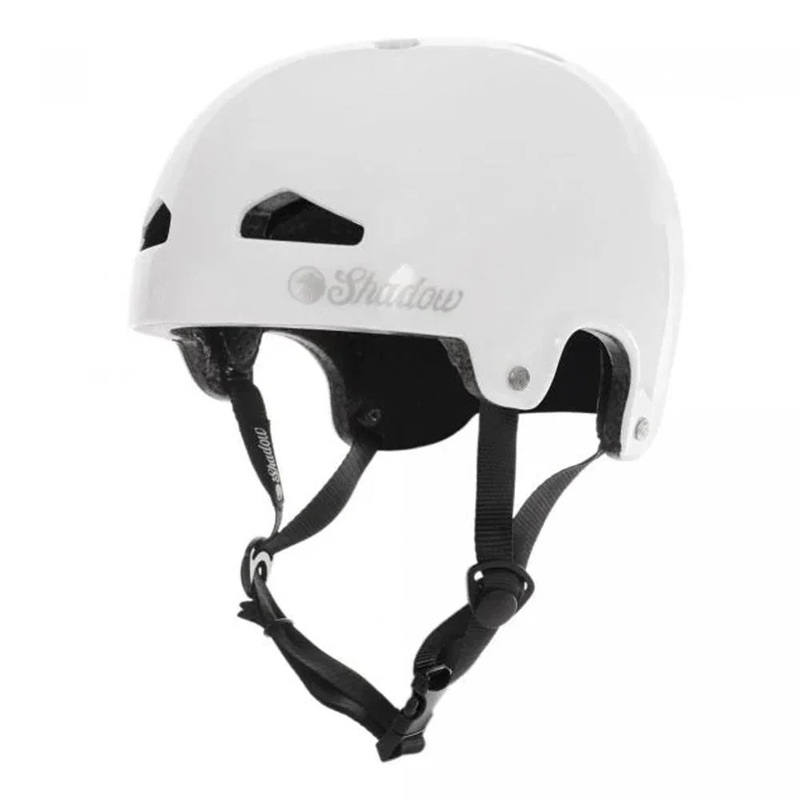 Shadow FeatherWeight In-Mold Helmet – Gloss White White S/M