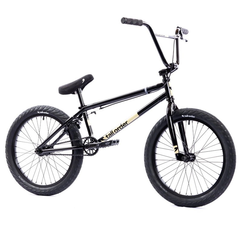 Tall Order Flair 20.6 Complete BMX Bike – Gloss Black