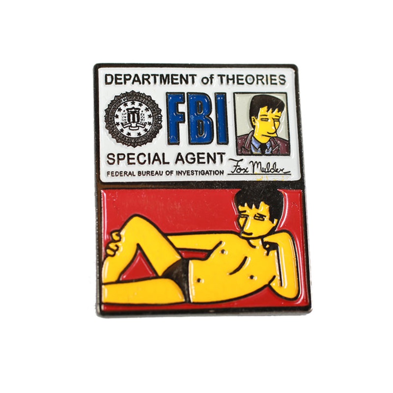 THEORIES MULDER X-FILES PIN