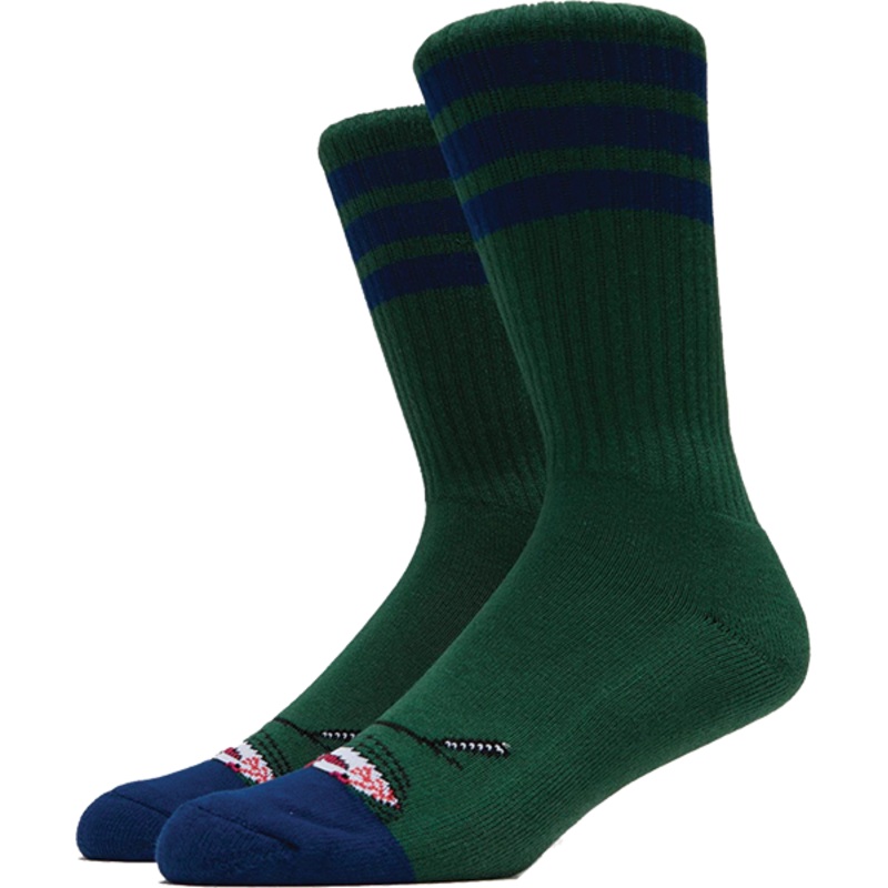 TM STONER SECT CREW SOCKS FOREST 1pr