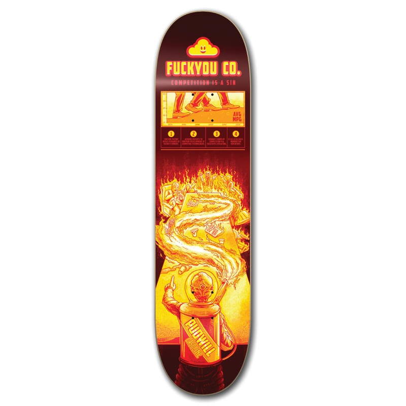 Torey Pudwill Burn Meeting Deck 7.75