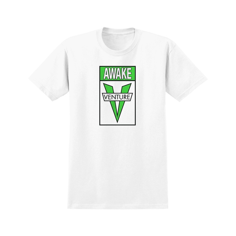 Venture Awake T-Shirt M White/Green