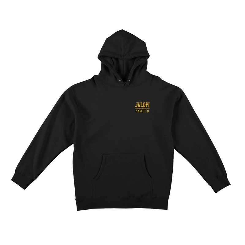 Antihero Jalopi Stop Polluting Hooded Sweatshirt S Black