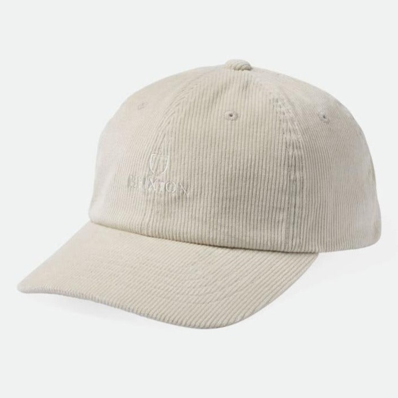 BRIXTON ALPHA LP CAP OFF WHITE CORD
