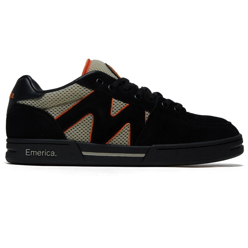 Emerica Shoes OG-1 – Black/Tan/Orange 8 Black
