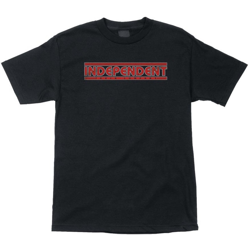 INDEPENDENT T/C BAUHAUS T-SHIRT BLACK SMALL