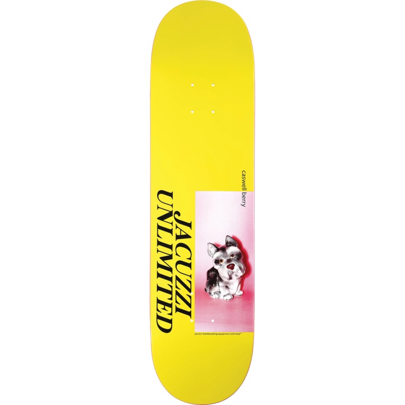 Jacuzzi Caswell Berry Bear Skateboard Deck – 8.25 Yellow