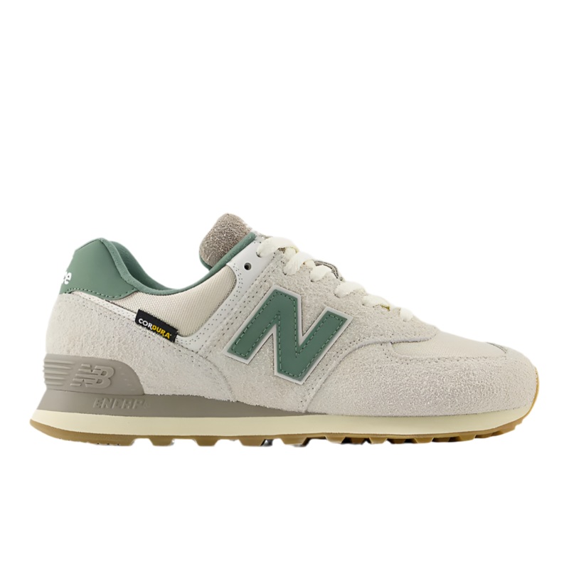 New Balance 574 (Beige/Green) M8/W9.5